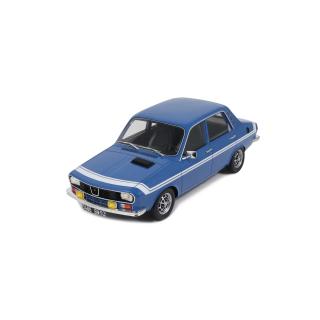 Renault 12 Gordini Blue 418 1972 OttO mobile 1:12 Resinemodell (Türen, Motorhaube... nicht zu öffnen!)